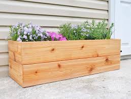 At six feet long, or even larger, each of our extra large window boxes provide an impressive amount of space for flowers and plants. 13 Diy Planter Box Plans For Free