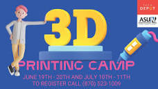 3D Printing Camp, 209 Hazel Street, Newport, AR, United States ...