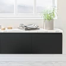 Retrait gratuit sous 2h en magasin, livraison sur rdv, à l'étage et dans la pièce de votre choix. Meuble Salle De Bain A Composer A Petit Prix Simple A Poser Oskab