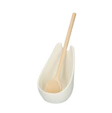 Porte Cuillere En Porcelaine Blanche H14 5 X D11 Cm Dille Kamille 6 95 Porselein Aanrecht Pollepels