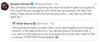 Последние твиты от kangana ranaut (@kanganateam). Kangana Ranaut S Tweets On Farmers Removed For Violation Of Twitter Rules The News Minute