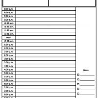 Appointments are activities or meetings you schedule hourly, daily, weekly, or monthly. Daily Appointment Sheet