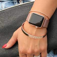 Free delivery and returns on ebay plus items for plus members. Apple Watch Stainless Steel Band Rose Gold Silver Gold Black Pink Go Sweet Lemon Bo Apple Watch Fashion Apple Watch Bands Women Apple Watch Stainless Steel