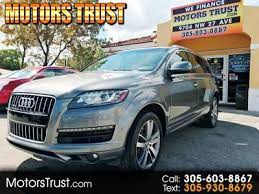 2010 Audi Q7 Quattro 4dr 3 0l Tdi Premium Plus Gray Suv 4 Doors 10300 To View More Details Go To Https Www Mot Cars For Sale Luxury Cars Hialeah