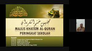 Khatam merupakan kata pinjaman daripada bahasa arab yang bermaksud tamat. Skpp91 Majlis Khatam Al Quran Peringkat Sekolah 2020
