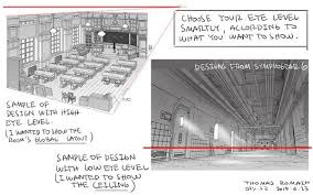 Tips For Drawing Backgrounds Drawing Tips Perspective Drawing Thomas Romain