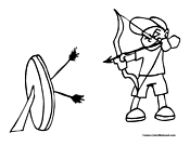 Three marker challenge coloring kids baldi coloring pages coloring pages baldi's basics coloring baldi's basics coloring sheets 3. Archery Coloring Pages