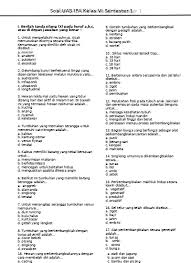 Jelaskan apa yang dimaksud dengan komponen abiotik dan sebutkan 4 contohnya! Soal Dan Kunci Jawaban Uts Atau Uas Plh Kelas 5 Semester 1