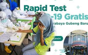 Rapid Test Gratis Hadir Di Stasiun Gubeng Surabaya Kabar Surabaya