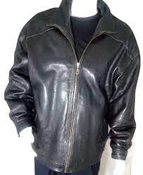 Vintage Heavy Duty Leather Motorcycle Jacket Mens Large Ace Leather Collection Black Leather Motorcycle Jacket Leather Motorcycle Jacket Motorcycle Jacket Mens