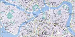 Wij helpen u op een budget en plezier te reizen. St Petersburg Kaart Europa Kaart Van Sint Petersburg Rusland