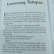 Gejala cacingan pada orang dewasa bisa bervariasi. Novel Sunda Cerita Sunda Dongeng Sunda Pohaci Nawang Wulan Misteri Haur Nu Ngageuheuh Ngala Jangkrik Shopee Indonesia