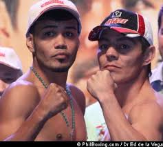 ... fighters who are scheduled to fight at tomorrow&#39;s undercards and their respective weights. Featherweights: Jorge Arce - 123.5 vs. Jesus Rojas - 123.5 - rojas-arce.weighin.330w