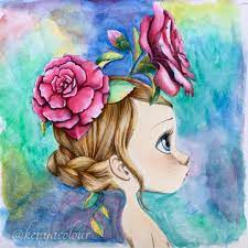 Pin De Maria Kubicek En Nenas Dibujos Ilustracion Acuarela Cosas Lindas Para Dibujar