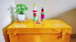 See more ideas about antique trunk, painted chest, trunks and chests. How To Upcycle An Old Trunk Metal Trunk Makeover Home Decor Ideas Diy Youtube