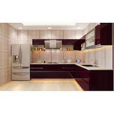 His role is crucial in designing any type the first duty of a modular kitchen design is to create designs from the building codes. L Shape Pvc Modular Kitchen Kitchen Appliances Rs 50000 Piece Id 21131533033
