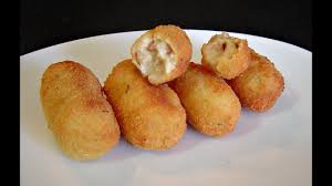 ¡cómo les debíamos esta receta de mantecol casero! Croquetas Caseras De Jamon Y Pollo Cocina Facil Youtube