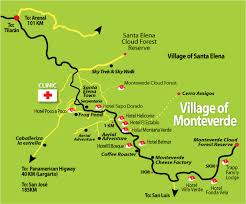 Monteverde is one of the best known destinations in costa rica for ecotourism, bird watching, and adventure and nature there are two large clod forest reserves located around the community of monteverde and the town of santa elena. Monteverde And Santa Elena Costa Rica Costa Rica Guides