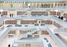 Super Unique Libraries Around The World By Sarah Park Unique Library Architecture Stuttgart Library