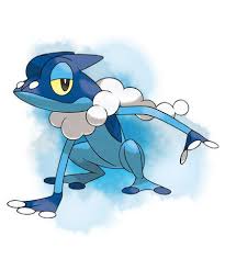 Frogadier Frogadier Evolves From Froakie And When It Does Its Jumping Skill Improves During Battle Frogadier Confound Pokemon Les Pokemon Pokemon Starters