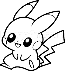 Eevee, flareon, jolteon, normal type, pokemon, vaporeon. Chibi Cute Pokemon Coloring Pages