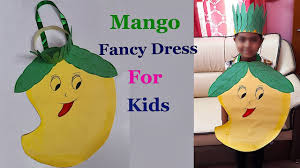 How To Make Mango Dress For Kids Fruit Fancy Dress