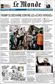 Le monde, le figaro.fr (by société du figaro), 20 minutes le journal (by 20 minutes), la matinale. Newspaper Le Monde France Newspapers In France Thursday S Edition September 21 Of 2017 Kiosko Net