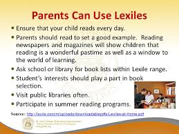 Lexiles Making Sense Of A Reading Score And Partnering With The Classroom Media Centers And Libraries And Home Updated May 4 Ppt Download