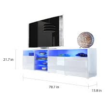 If playback doesn't begin shortly, try restarting your device. Roma 79 Inch Wide Glossy Tv Stand With 16 Color Leds Ebay