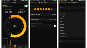 Although runtastic makes a wearable, the orbit, this sleep tracker just uses the phone itself, placed on the user's bed near their pillow. Tracking Your Sleep In Ios 10