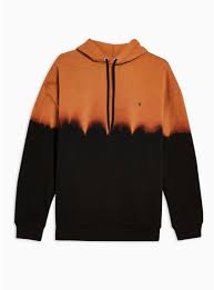 Black And Orange Tie Dye Hoodie Antioch Black Dip Dye Hoodie Tie Dye Fashion Dip Dye Shirt Tie Dye Hoodie