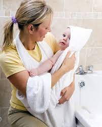 Clevamama splash and wrap baby bath towel (white). Pin On Baby Gear