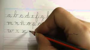 Caligrafia El Alfabeto Espanol En Letra Minuscula Youtube Mejora la escritura del abecedario de tus niños con ejercicios de trazo de todas las letras, material disponible en pdf para imprimir.