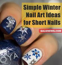 Winter Nail Designs For Short Nails Nailstip Dark nails are good for fall and winter.