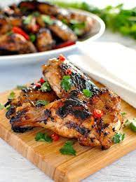 Grilled Vietnamese Chicken Wings Recipe Chicken Wing Recipes Grilled Chicken Recipes Poultry Recipes