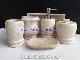 Get 5% in rewards with club o! Marble Bathroom Accessories Set Cream Beige Bathroom Accessories From Pakistan Stonecontact Com