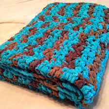 Lovecrochet the home for crochet yarns threads hooks and patterns. Easy Crochet Lapghan 3 Skeins Bernat Blanket Yarn Mallard Wood And A Fatty Hook Su Bernat Blanket Yarn Crochet Blanket Yarn Crochet Blanket Patterns Bernat
