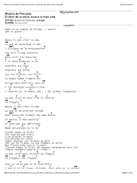 Letra de el vive en ti (el rey leon) 2. Musica De Peliculas El Libro De La Selva Busca Lo Mas Vital Letra Y Acordes El Libro De La Selva Pelicula De 1967