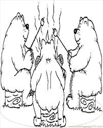 Just select the images you like with your mouse and get it now fun educational resources. Bears Camping Coloring Page For Kids Free Others Printable Coloring Pages Online For Kids Coloringpages101 Com Coloring Pages For Kids