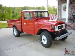 The f petrol engine was used until 1975, and it although toyota have since introduced the fj cruiser as a modern replacement, sometimes retro really is best. 1980 Toyota Land Cruiser Fj45 Diesel Pickup