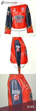 Jeff Gordon 24 Nascar Racing Jacket 100 Leather Racing Jacket Nascar Racing Jacket Clothes Design