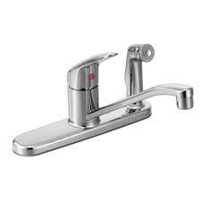 Maybe you would like to learn more about one of these? Moen Cfg Ca40515 Cornerstone 1 Handle Kitchen Faucet W Side Spray Chrome