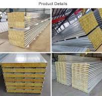 Sound Proof Color Steel Partition Board EPS Foam Sandwich ...