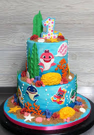 Boy S 1st Birthday Baby Shark Cake Baby Shark 1st Birthday Cake 1st Baby Birthday Cake Shark Shark Birthday Cakes Baby Boy 1st Birthday Party Baby Birthday Cakes