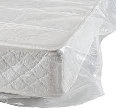 These covers fit queen or king sizes to protect your mattress from dust, soil and stains while moving or in storage. Gardenersdream Double Bed Mattress Protector Strong Plastic Storage Moving Bag Amazon Co Uk Garden Outdoors