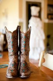 And if you're planning a rustic or thoroughly unconventional wedding, even boots might work with your bridal look. Cowboy Boots Cowgirl Boots Wedding Cowgirl Boots Wedding Boots