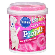 Need an impressive new cookie? Buy Pillsbury Frosting Funfetti Hot Pink Vanilla American Food Shop
