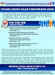 Jawatan kosong 2021 di sabah electricity sdn. Jobseekers Perjawatan Kosong Di Suruhanjaya Perkhidmatan Awam Spa 19 Februari 2017
