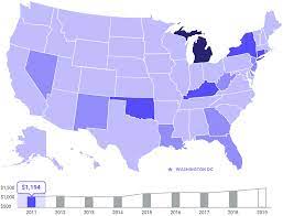 Home insurance companies base rates in part by location, which can go well beyond the state level, said burl daniel, cpcu, cic, crm, property and casualty insurance expert witness, in fort worth, texas. The State Of Auto Insurance 2019 The Zebra