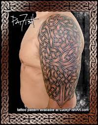 Maybe you would like to learn more about one of these? Bell Sleeve Celtic Tattoo Design Half Sleeve Tattoo Tattoos Polynesian Tattoo